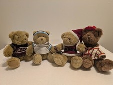 Lot de 4 Oursons en Peluche