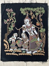  Tenture murale divinité