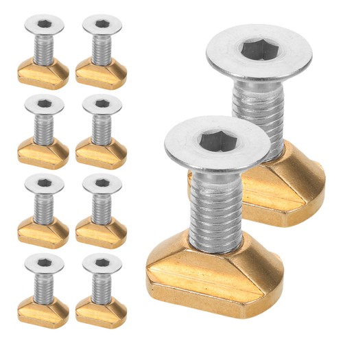 8pcs foil board nuts m8 - foil, t-nuts: