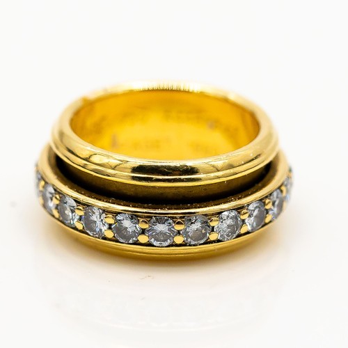 Bague piaget 750 - 750/18k, jaune