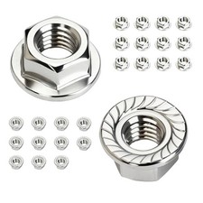 25 pcs Écrous Hexagonaux à