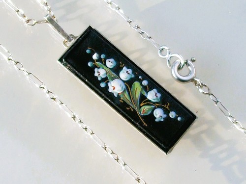 Tres beau pendentif verre - tres,