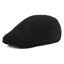 Casquette Gavroche Cotton Homme Plate Vintage Irlandaise Hiver Beret Flat Cap...
