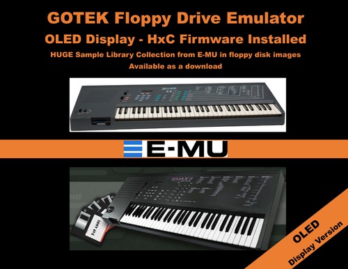 Floppy drive emulator oled - floppy,