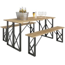 Outsunny Ensemble de table de