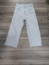 Jeans Blanc 	Pull and Bear