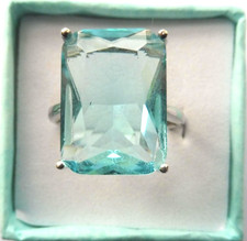 Bague en Aigue Marine