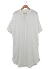 H&M Robe chemise Dames Robe T EU 42 blanc style décontracté