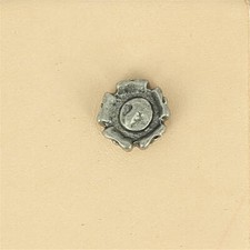 Lot de 6 conchos FLEUR