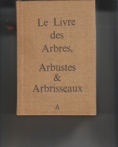 Livres des arbres arbustes - livres,