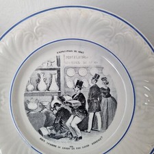 ASSIETTE CREIL ET MONTEREAU