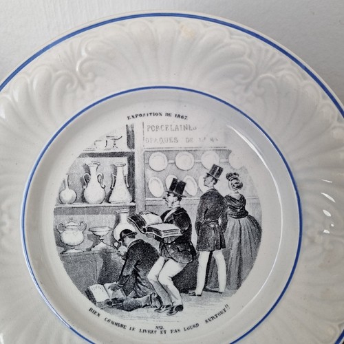 Assiette creil montereau - assiette,