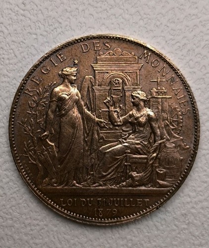 Medaille regie des monnaies - des,