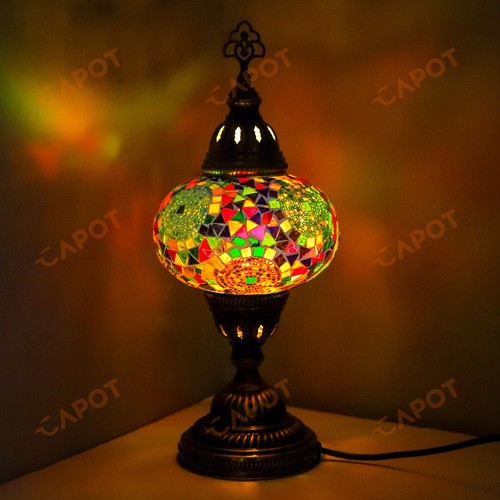 Lampe bureau mosaïque - de, en