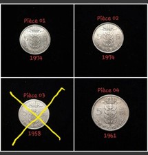 5 francs belge ( 105 H 0220F )