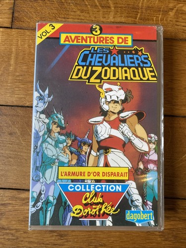 Vhs saint seiya les - vhs, chevaliers