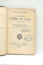 LIVRE ANCIEN EUVRARD LA PREMIÈRE ARMÉE DE L'EST PLANS PARIS ET LIMOGES 1895