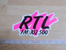 Autocollant Radio - RTL - FM
