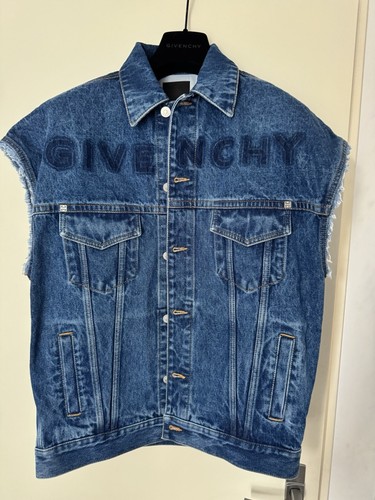 Veste jeans sans manche - veste,