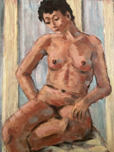 Très belle peinture - belle, 1980
