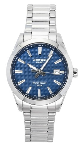 Casio edifice cadran bleu - casio,