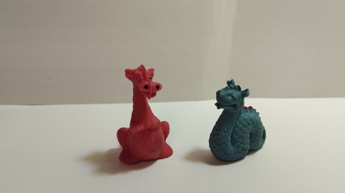 Figurine gomme esso - gomme,