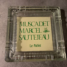 CENDRIER PUBLICITAIRE MUSCADET MARCEL SAUTEJEAU