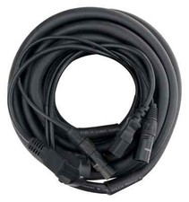 Câble Pour Haut Parleur Combinasion Courant/Signal Longeur 10m DMX XLR
