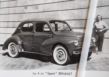 Photo RENAULT la 4 cv SPORT