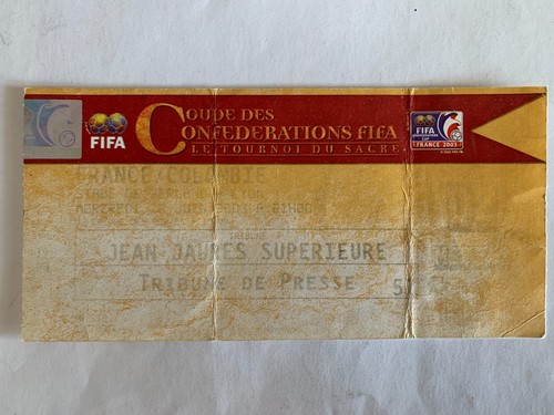 Ticket match coupe - ticket,