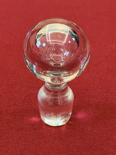 Bouchon carafe ancien cristal - bouchon,