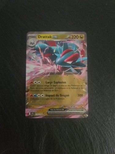 Carte pokémon drattak ex - carte,