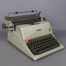 Machine À Écrire OLIVETTI 82 DIASPRON Design Moderniste Vintage Années 60