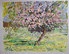 Grande lithographie signée et