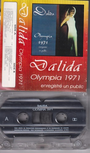 Dalida très rare cassette k7 - très,