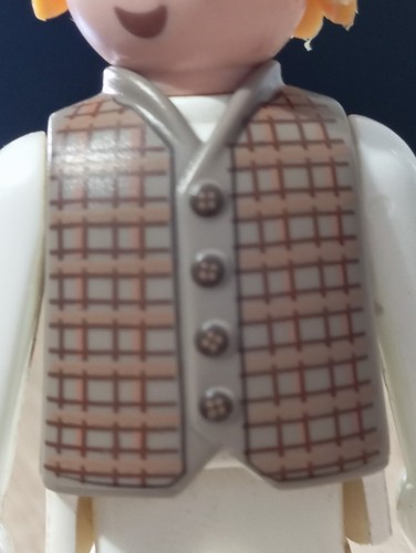 Playmobil gilet carreaux - gilet,