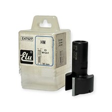 Élu E47527 HM D:35Mm Deux Lames Droites Fraise Cutter M12x1Mm Tige Filetée