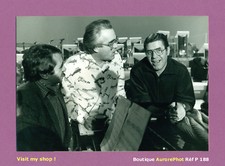 PHOTO DE PRESSE : JEAN BARDIN, MICHEL LEGRAND & JERRY LEWIS, GRAND STUDIO  -P188