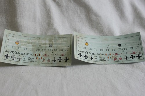 Model maquette decals - model, maquette: