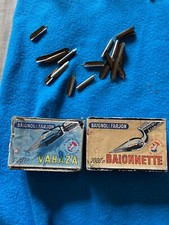 lot de boites à plumes anciennes baignol et farjon + plumes diverses