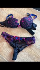 ensemble lingerie sexy AUBADE Push-up taille haut FR 90A Eur 75 Us 34 bas 36/S