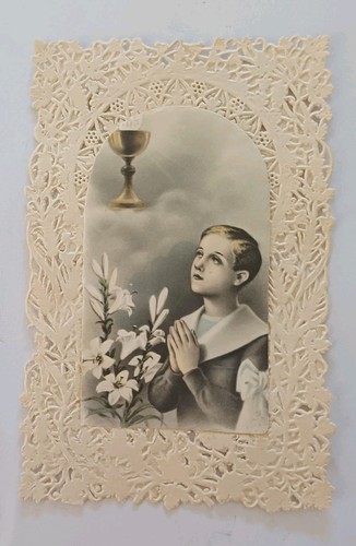 Ancienne image pieuse canivet - pieuse,