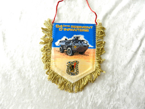 Ancien fanion militaire e - militaire,
