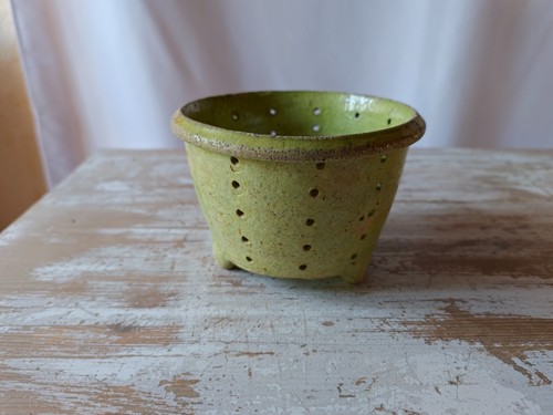 Pot ancien vert - pot,