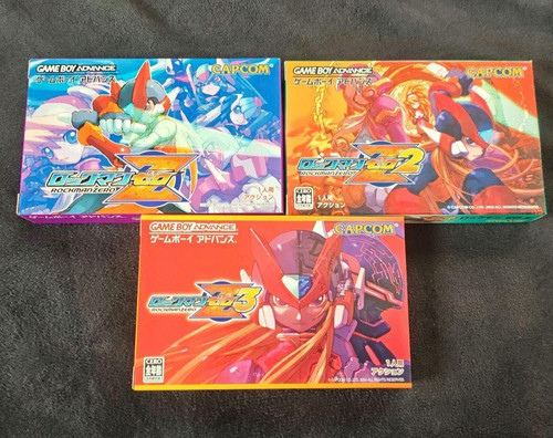 Gba rockman zero 3 3games - zero,