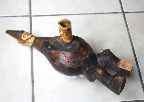 Ancienne pipe restaurer - ancienne, à