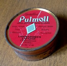 BOITE METAL PULMOLL ANCIENNE VINTAGE TOLE