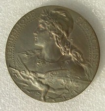 MEDAILLE NIORT 1896    graveurs Bottée & Rivet