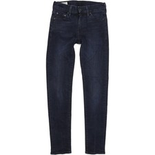 Levi's 519  Homme Bleu Skinny Slim Stretch Jeans W27 L32 (58670)