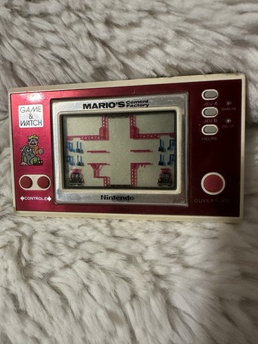 Mario cement factory game - mario’s,